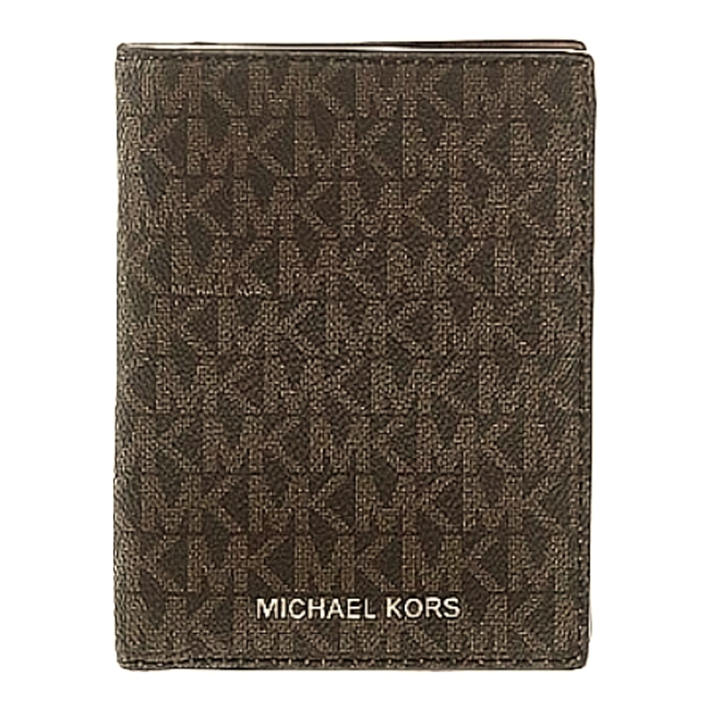 Michael Kors Wallet Graphic Print Brown